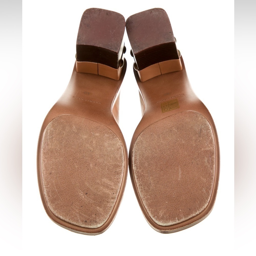 See by Chloe leather slides - Picture 5 of 5